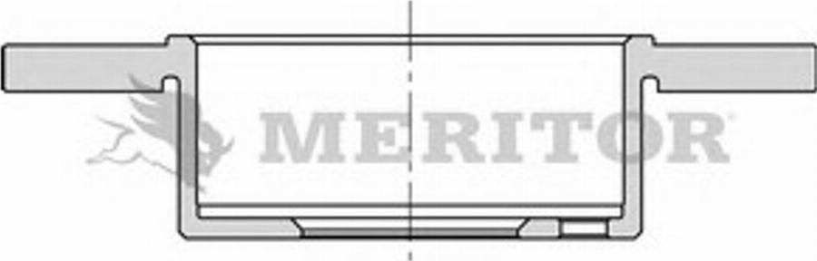 Meritor MBR6006 - Disque de frein cwaw.fr