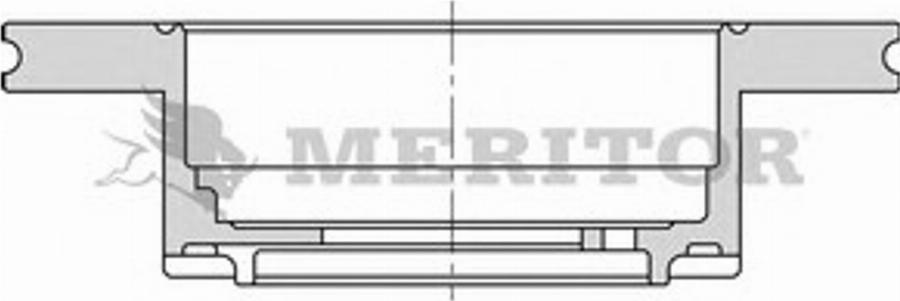 Meritor MBR6010 - Disque de frein cwaw.fr