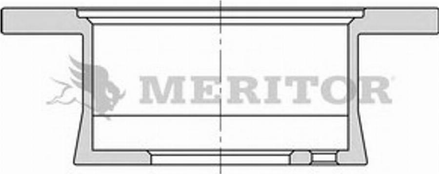 Meritor MBR6012 - Disque de frein cwaw.fr