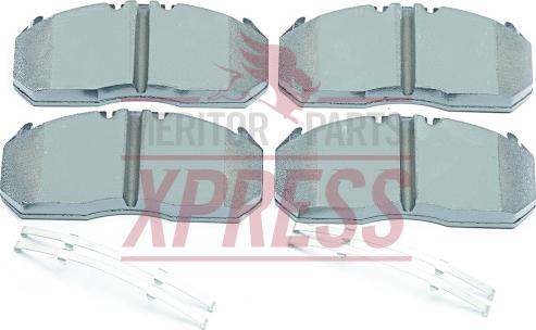 Meritor MDP5054 - Kit de plaquettes de frein, frein à disque cwaw.fr