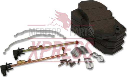 Meritor MDP5060 - Kit de plaquettes de frein, frein à disque cwaw.fr