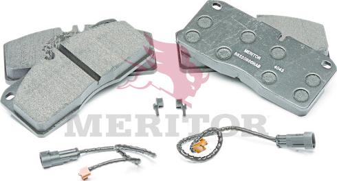 Meritor MDP5020 - Kit de plaquettes de frein, frein à disque cwaw.fr