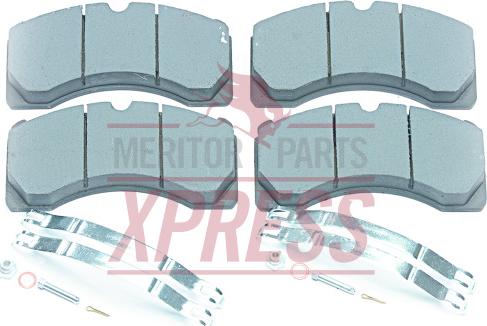 Meritor MDP3088K - Kit de plaquettes de frein, frein à disque cwaw.fr