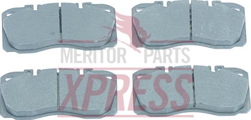 Meritor MDP3088 - Kit de plaquettes de frein, frein à disque cwaw.fr