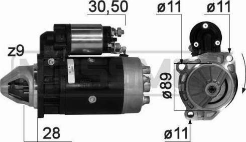 Messmer 11640 - Démarreur cwaw.fr