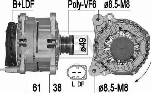 Messmer 209499A - Alternateur cwaw.fr