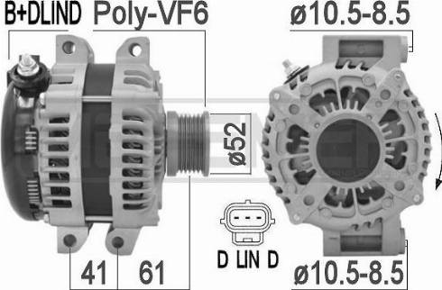 Messmer 209460A - Alternateur cwaw.fr