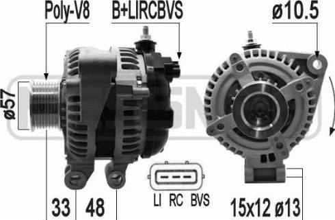 Messmer 209407A - Alternateur cwaw.fr