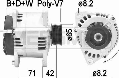 Messmer 209415A - Alternateur cwaw.fr