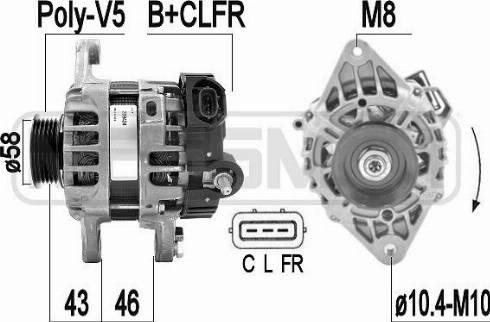 Messmer 209434 - Alternateur cwaw.fr