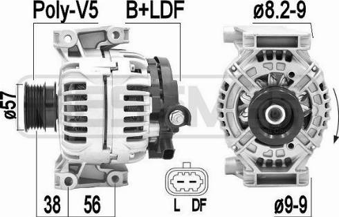 Messmer 209425A - Alternateur cwaw.fr