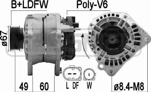 Messmer 209554A - Alternateur cwaw.fr