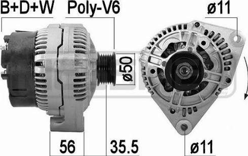 Messmer 209551A - Alternateur cwaw.fr