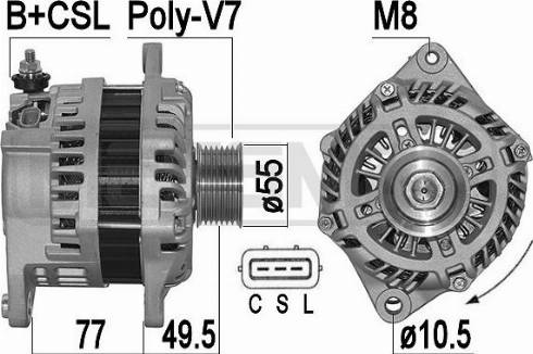 Messmer 209506A - Alternateur cwaw.fr