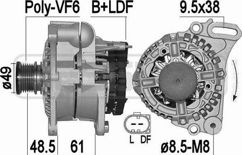 Messmer 209502A - Alternateur cwaw.fr