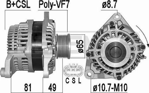 Messmer 209519A - Alternateur cwaw.fr