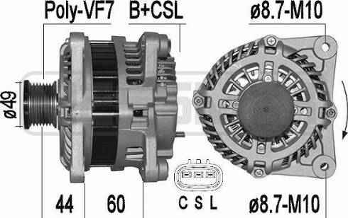 Messmer 209515A - Alternateur cwaw.fr