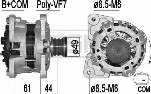 Messmer 209518A - Alternateur cwaw.fr