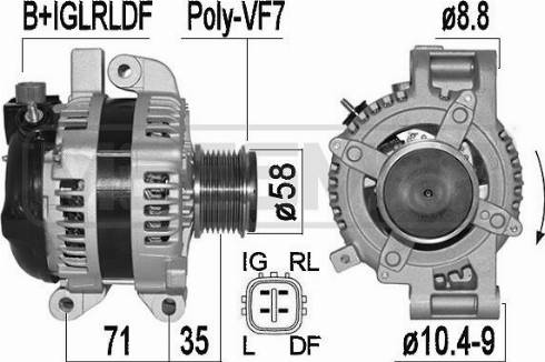 Messmer 209517A - Alternateur cwaw.fr