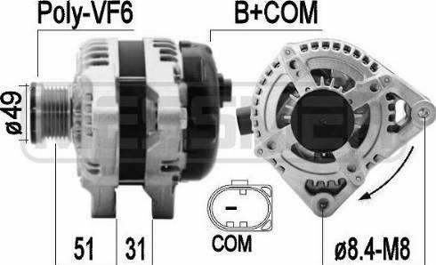 Messmer 209586 - Alternateur cwaw.fr