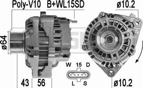 Messmer 209580 - Alternateur cwaw.fr