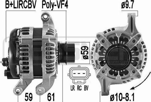 Messmer 209587 - Alternateur cwaw.fr