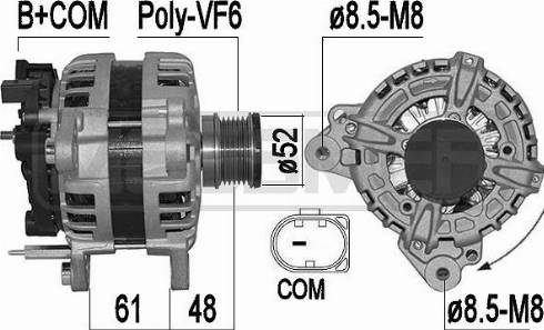 Messmer 209571A - Alternateur cwaw.fr