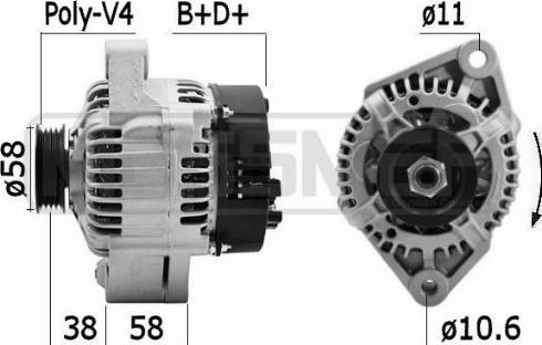 Messmer 209608A - Alternateur cwaw.fr