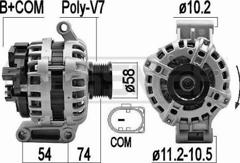 Messmer 209603 - Alternateur cwaw.fr