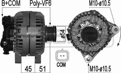 Messmer 209059A - Alternateur cwaw.fr