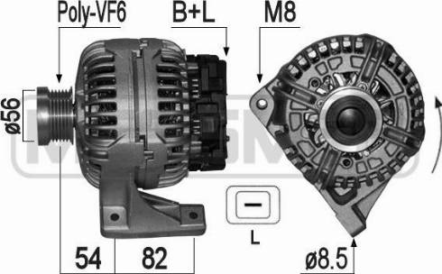 Messmer 209055 - Alternateur cwaw.fr