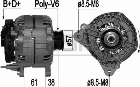 Messmer 209065A - Alternateur cwaw.fr