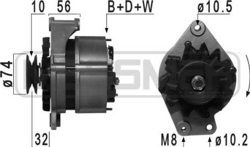 Messmer 209007R - Alternateur cwaw.fr