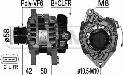 Messmer 209023 - Alternateur cwaw.fr