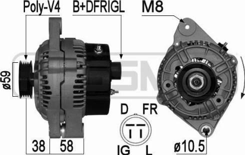 Messmer 209076A - Alternateur cwaw.fr