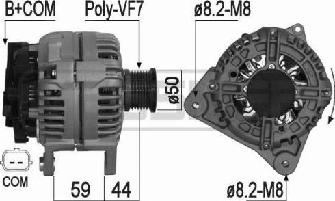 Messmer 209073A - Alternateur cwaw.fr