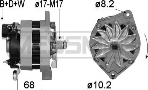 Messmer 209142 - Alternateur cwaw.fr