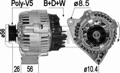 Messmer 209159 - Alternateur cwaw.fr