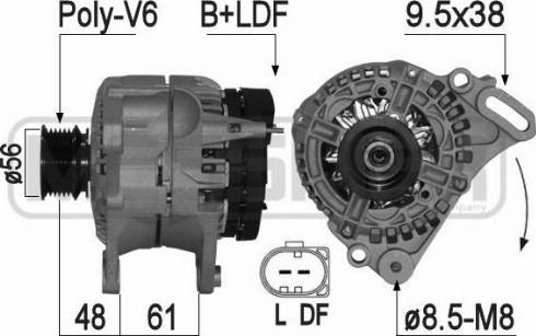 Messmer 209157A - Alternateur cwaw.fr