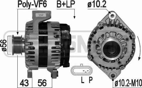 Messmer 209134 - Alternateur cwaw.fr