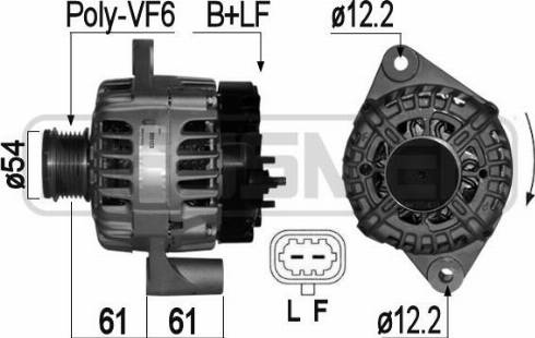 Messmer 209123A - Alternateur cwaw.fr