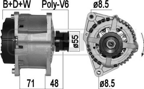 Messmer 209390A - Alternateur cwaw.fr