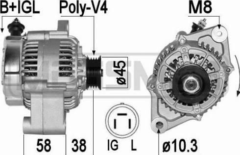 Messmer 209342A - Alternateur cwaw.fr