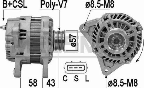 Messmer 209347A - Alternateur cwaw.fr