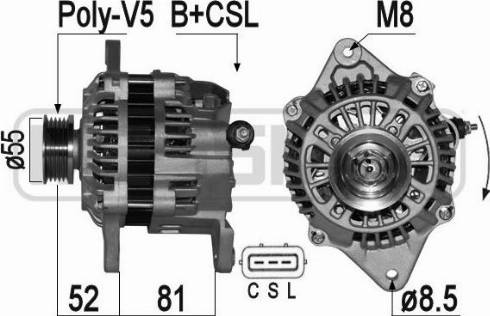 Messmer 209355A - Alternateur cwaw.fr