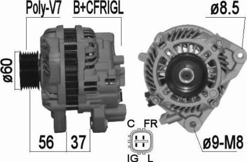 Messmer 209368A - Alternateur cwaw.fr