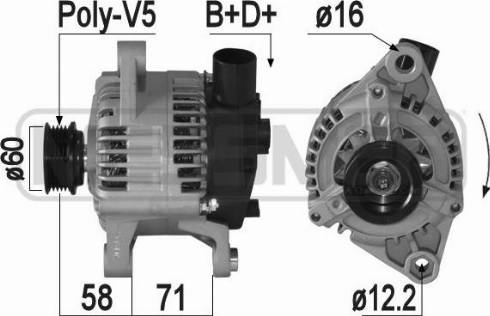 Messmer 209305A - Alternateur cwaw.fr