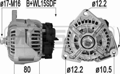 Messmer 209308A - Alternateur cwaw.fr