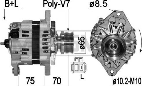 Messmer 209319 - Alternateur cwaw.fr