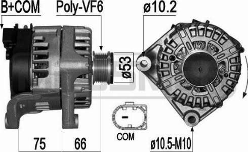 Messmer 209325 - Alternateur cwaw.fr